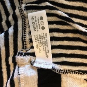 Three Dots Tops - Three Dots Black and White Wrap Size M Three Dots Tops - Three Dots Black and White Wrap Size M